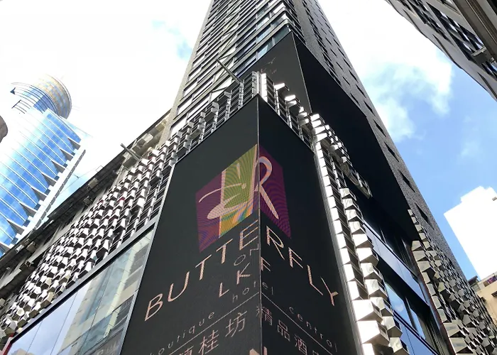 Butterfly On Lkf, Central Hong Kong